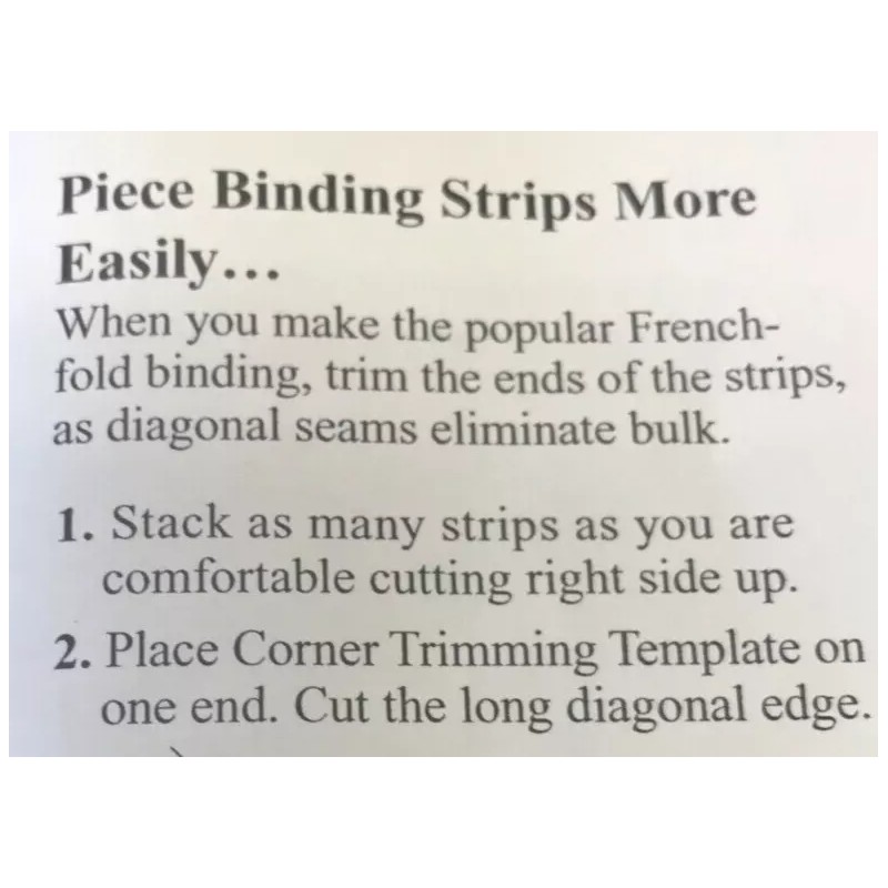 MARTI MICHELL - PERFECT PATCHWORK #8073 CORNER ACRYLIC TRIMMER &