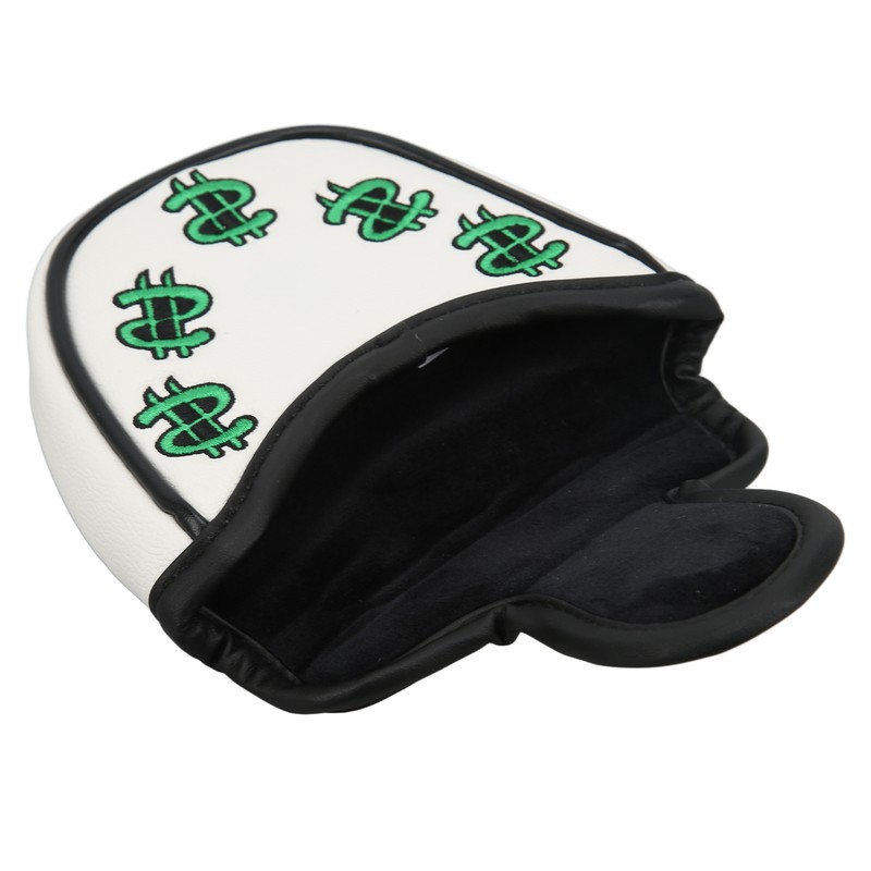 Golf Putter Head Covers PU Leather Waterproof Sunscreen Putter Headcover