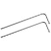 FOCMKEAS 2PCS T30 Long Tamper Proof Torx Key Bit Wrench,