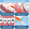 Pack of 50 Interdental Brushes for Between Teeth and Gums