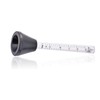 Gas Flow Meter, 0-25L/min Professional Argon CO2 Gas Measuring Tester