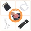 HARFINGTON Earbuds Cases, Wired Earphone Case Holder Organizer, Silicone Ear