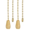 PATIKIL 1M 3.3ft Ceiling Fan Pull Chain, 2 Pcs Beaded