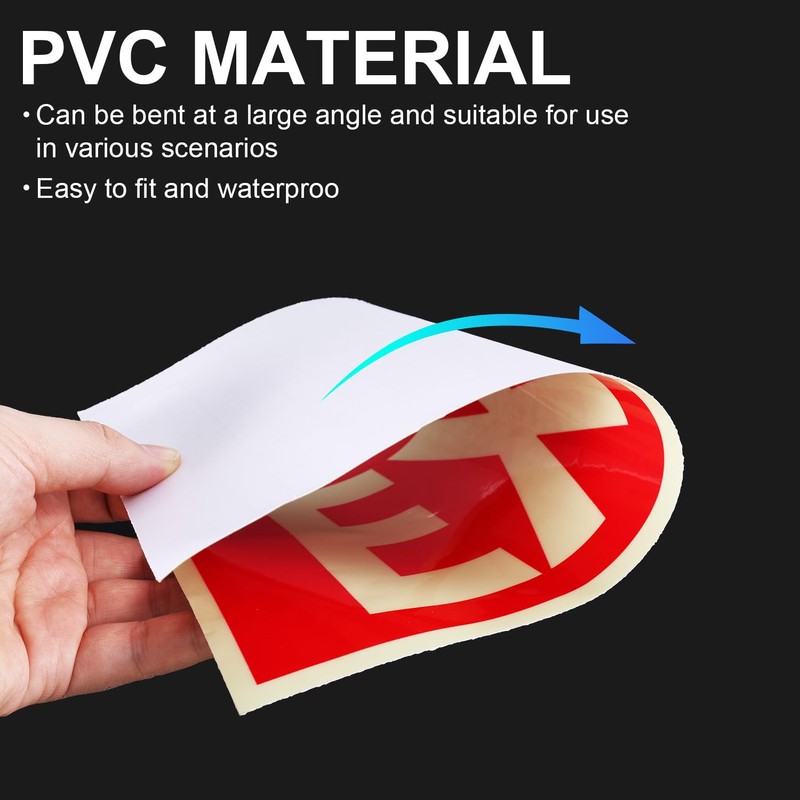 Glow In The Dark Exit Sign Stickers, Photoluminescent Exit Sign