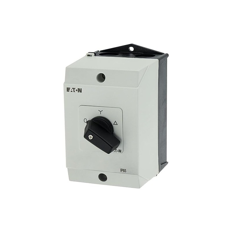 Eaton 207140 Star Triangle Switch, Contacts: 8, 20 A, Front