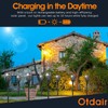 Otdair 96 LED Solar Lights Outdoor Upgraded 6 Pack, 43"