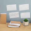 Flash Cards,600 PCS Revision Cards White Ruled Index Cards with