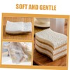 FOMIYES Wood Pulp Cotton Rag Sponges 8 Pack Kitchen Dish
