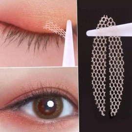 Double Eyelid 쌍꺼풀 테이프 대용량 120쌍 레이스 실쌍테 눈매교정 [A타입] Double Eyelid Tape Bulk 120 Pairs Lace Natural Type Eye Shape Correction [Type A]