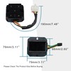 GOOFIT 6 Pin Voltage Regulator Rectifier for 125cc 150cc 200cc