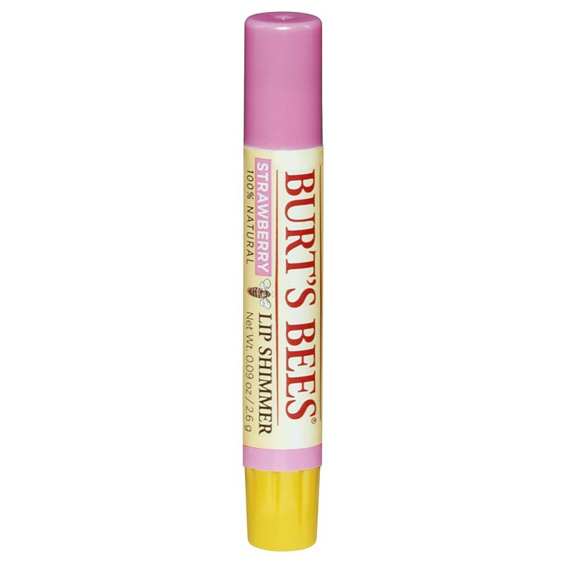 Burt's Bees 100% Natural Lip Shimmer Strawberry red