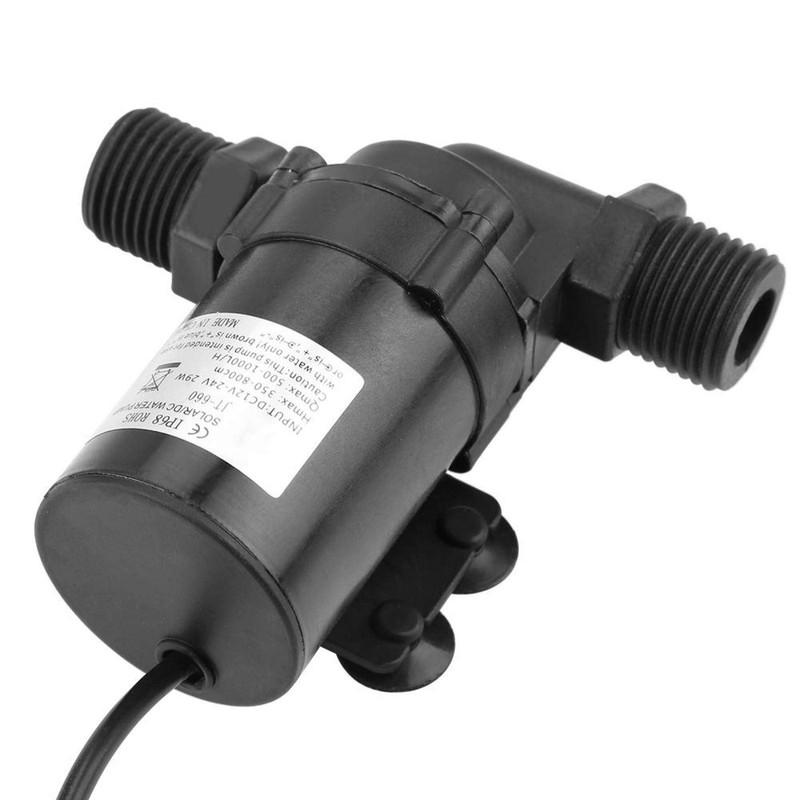 DC Brushless,24V -40℃ ~100℃Mini Hot Water Circulation Boost Pump,Low Noise,Good
