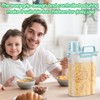 TBMax Rice Storage Container 3-5 Lbs Flour Container Cereal Dispenser