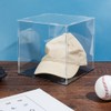 AHANDMAKER Display Case Clear Cube Baseball Holder Hat Display Case