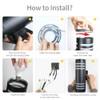 Sytmhoe Cylinder Outdoor Wall Lights 2Packs, Black Modern Up Down