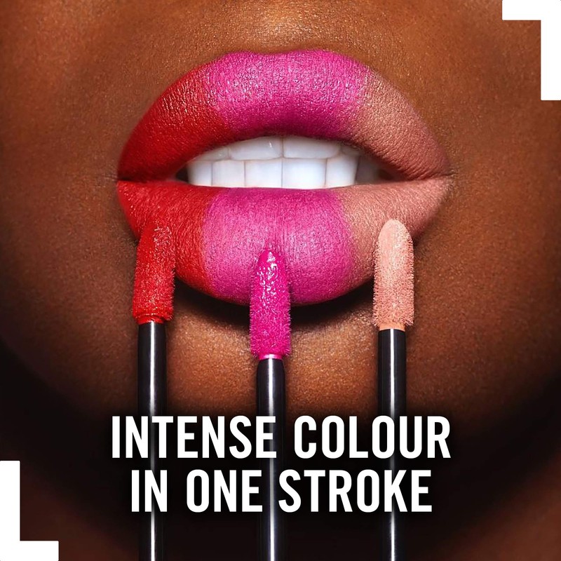 Rimmel Stay Matte Lip Liquid, Heartbeat, 0.21 Fl Oz (Pack