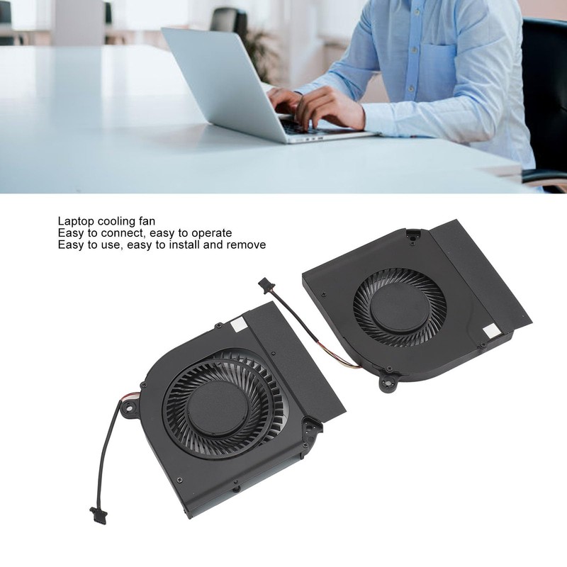 Replacement Internal Cooling Fan Cooler, 4PIN GPU CPU Cooling Fan,