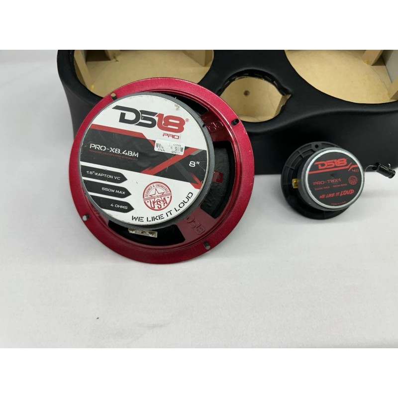 jose car audio Universal Titty Panel 2x8 Inch Speakers and