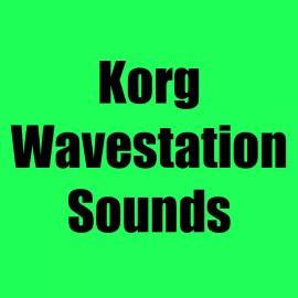 Korg Sounds for Korg Wavestation, Wavestation EX. Wavestation A/D, Wavestation SR