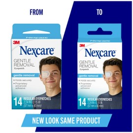 Nexcare Gentle Removal Eye Patch, Regular Size