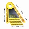 HFS(R) Featherboard Table Saw Set of 2 Woodworking Fence T-Slots