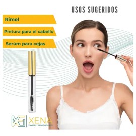 Envase Pet Rimel 6 Ml Tapa Dorada E Inserto Mayoreo 50 Pzs                                                                                            