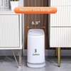 funest Bathroom Trash Can, 3.3 Gallon Slim Trash Can with