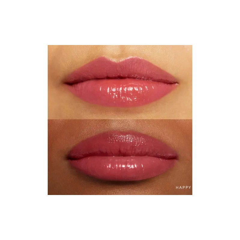 Labial Gloss Tinte Rare Beauty Selena Gomez Rosa Happy Hidratante