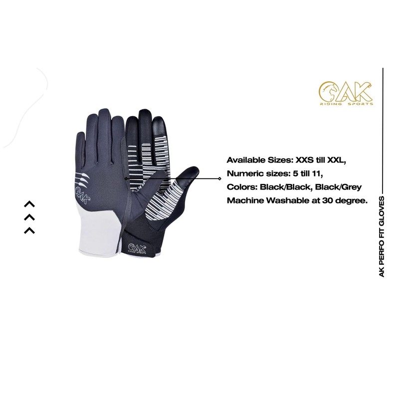 AK Equestrian Perfo Fit Amareta Suede Horse Riding All Season