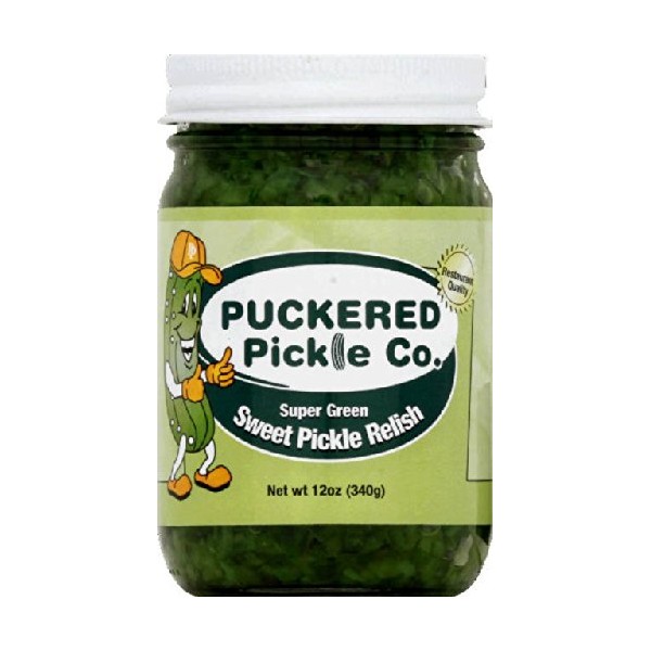 Sweet Super Green Pickle Relish (12 oz)
