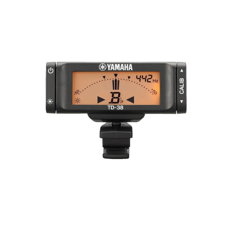 Yamaha TD-38S Ultra Small Lightweight Clip On Tuner for Trumpet,