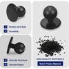 80 Pieces Ball Buttons for Chef Jackets, Round Buttons, Chef