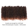 Toyotress Yanky Twist Crochet Hair - 6 Inch 8 Packs