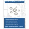 Flat Washer - 10# 304 Stainless Steel Metal Washers Flat