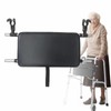 Universal Walker Rest Seat for Attachable Seat Folding Walker, Maximum