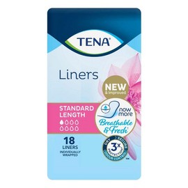 Tena Standard Length Liners X 18