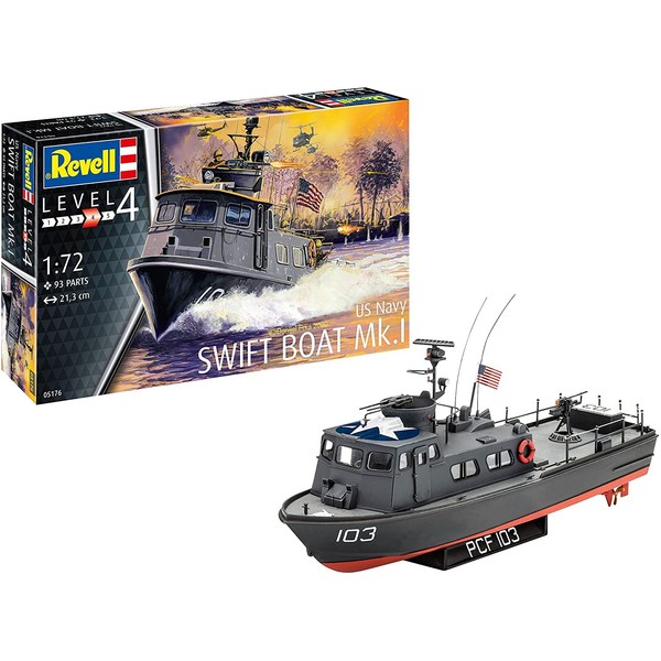 Revell 05176 US Navy Swift Boat Mk.I Model Kit 1:72