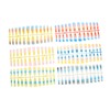 LALAFINA Create Your Own Nail Art 144pcs Gradient False Nails