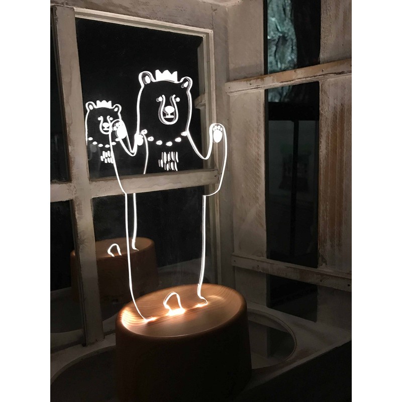 Toyo Case LED Accessory Stand Bear ART-LAS-01