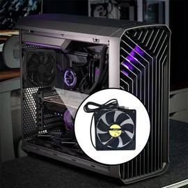 PC Cooling Fan,USB Cooler Quiet Cooling Fan 5V Computer Fan - Router Fan for Small Servers, Projectors, Desktop, Notebook, USB-Powered Device, Chassis, Router