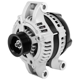 SCITOO Alternator Fits for Ford for E-350 Super Duty 6.2L 2017-2018,for Ford for F-250 for F-350 Super Duty 6.2L 2017-2018,for Ford for Mustang 4.0L 2009-2010 12V 150Amp CW 6 Groove Pulley 11429