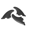 3Pcs/Set Surfboard Fin PVC Fiberglass Longboard Ocean Broad Thruster Fins