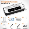 Vacuum Sealer Machine with UV-C Light, Includes Mason Jar Sealer