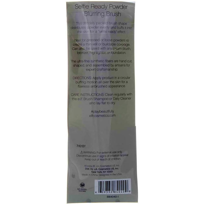 e.l.f. Cosmetics Brocha Selfie Ready Powder