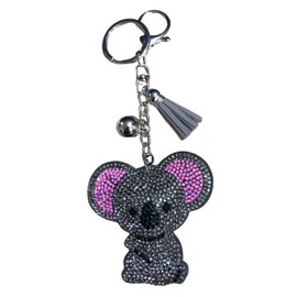 Popfizzy Koala Keychains for Girls and Women, Bling Backpack Keychain, Koala Accessories, Koala Gifts