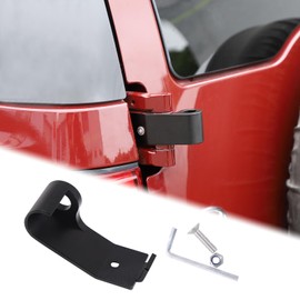 Aunginsy Tailgate Antenna Mount Compatible with Toyota FJ Cruiser 2007-2024 Car Aluminum Left Side Tailgates Antenna Bracket Rear Door Antenna Mount Holder Mounting Metal Base Exterior Accessories