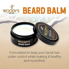 Woodys Beard Balm Men Balm 2 oz