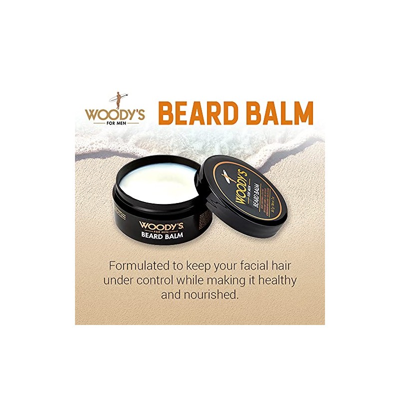 Woodys Beard Balm Men Balm 2 oz