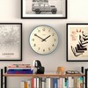 JONES CLOCKS® Studio Wall Clock | Modern Round Style |
