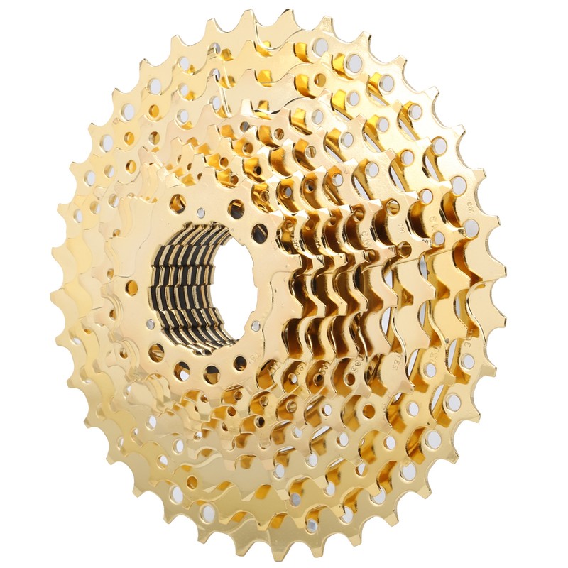 ZTTO Mountain Bike 10 Speed 11T‑36T Golden Bicycle Freewheel Accessory